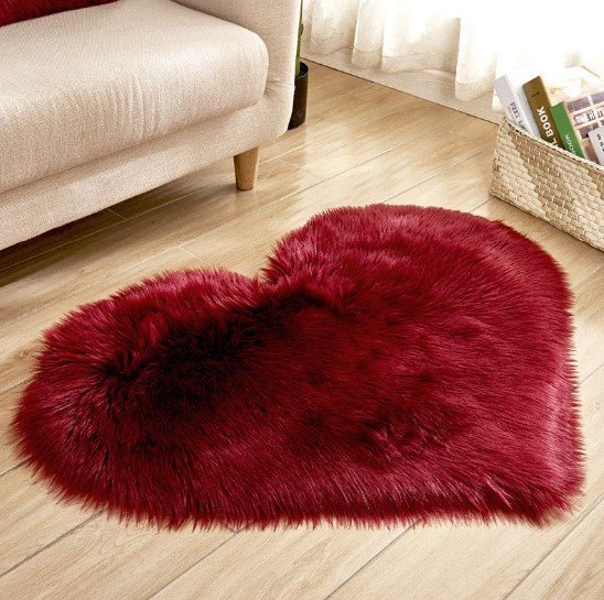 Heart Shaped Carpet Non-Slip Mat