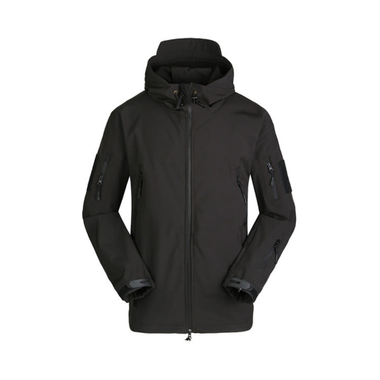 Ultra-fine Fleece Shark Skin Soft Shell Jacket