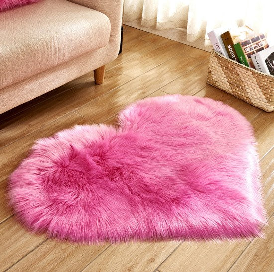 Heart Shaped Carpet Non-Slip Mat