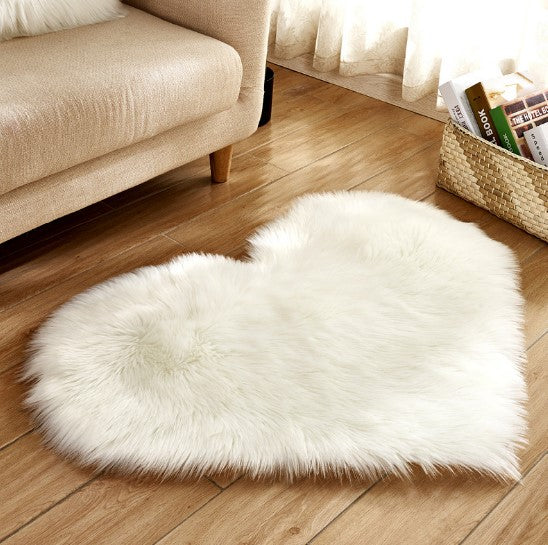 Heart Shaped Carpet Non-Slip Mat