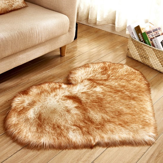 Heart Shaped Carpet Non-Slip Mat